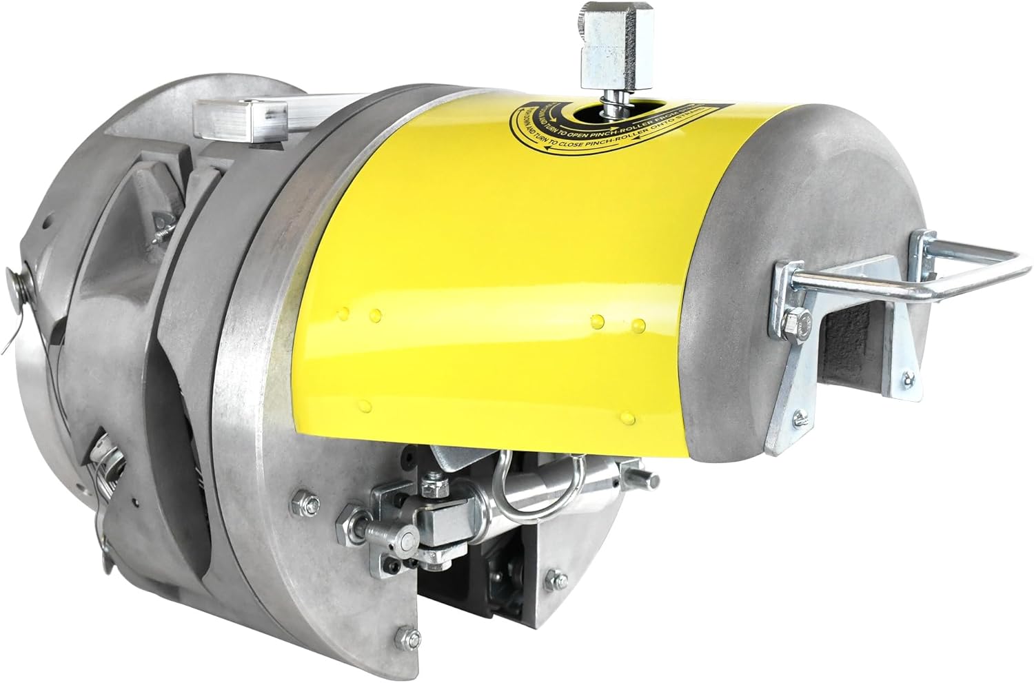 Jameson Spinner-2 Cable Lasher - Aerial Cable Lashing with Stainless Steel Wire, All-Metal Construction, Interchangeable Plates, Reverse Control with Safety Features