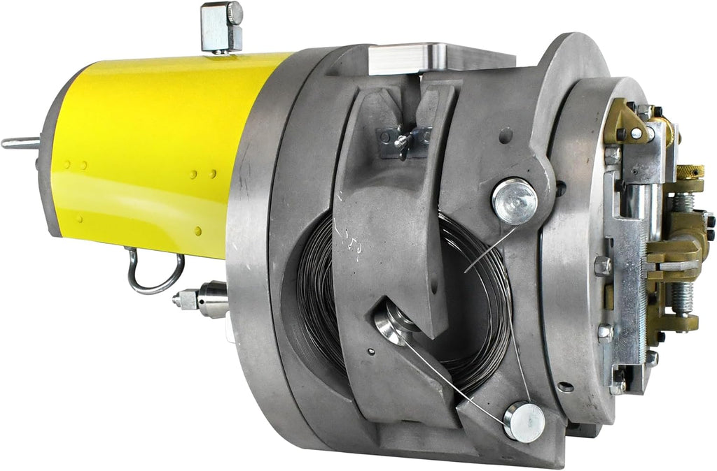 Jameson Spinner-2 Cable Lasher - Aerial Cable Lashing with Stainless Steel Wire, All-Metal Construction, Interchangeable Plates, Reverse Control with Safety Features