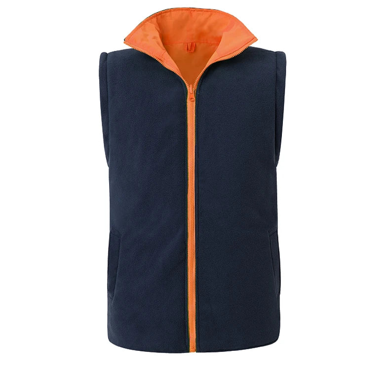 Hi Vis 5 in 1 Waterproof Parka Windbreaker Workwear Rain Coat Reflective Safety Jacket with Detachable Linner